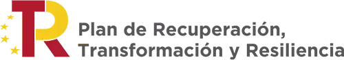 Logo del plan de Recuperación, Transformación y Resiliencia.
